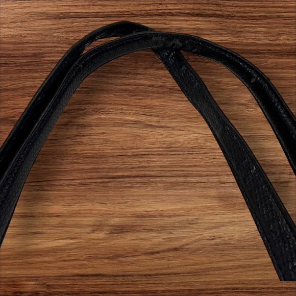 Vera Bradley Tote Bag Black‎ Paisley Floral Print Shoulder Handbag Purse - Picture 8 of 10